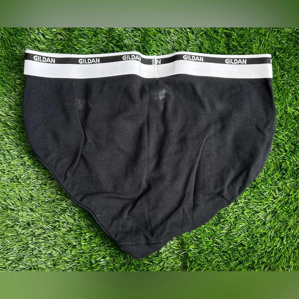 🩲 NEW BLACK MEDIUM GLIDAN BRIEFS - Picture 2 of 3